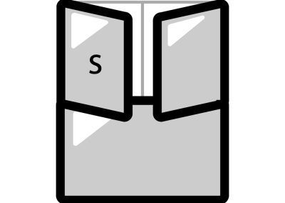 Style 776 French Window over fixed