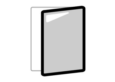 Style 102 Single door hinged on right