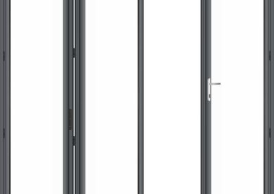 Style 321 Bi Folding Door 1 door opening right 2 to the left