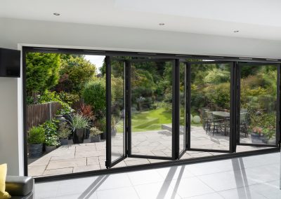Style 660 Bi Folding Door 6 doors opening to the left