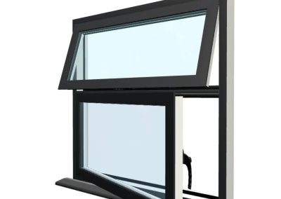 Style 11 Side Opening Window with top opener