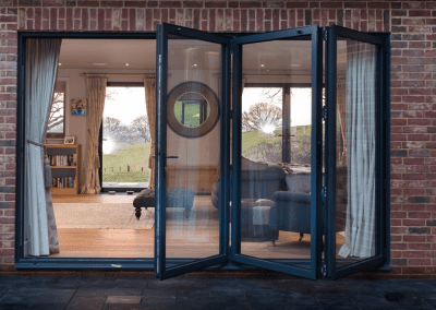 Style 303 Bi Folding Door 3 doors moving to the right