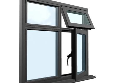 Style 38 Side Opening Window with top opener