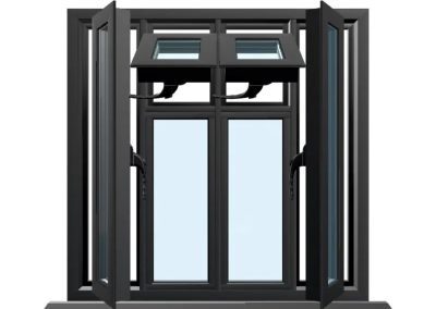 Style 74 Side opening window with top opener
